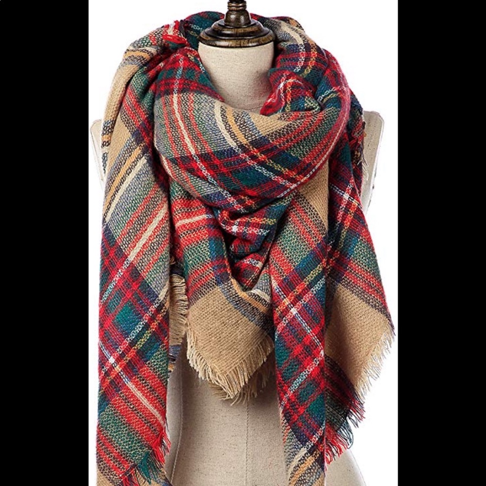 Plaid scarf